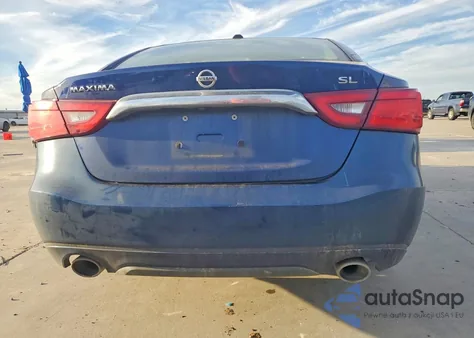 2018 Nissan Maxima 3.5S z USA, uszkodzony, nr VIN 1N4AA6AP0JC365980